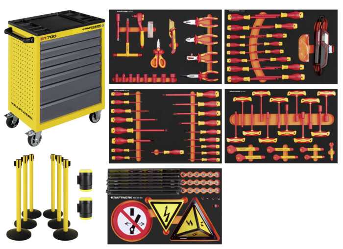 Kraftwerk 102.117.431 W&oacute;zek narzędziowy z wypełnieniem VDE 111