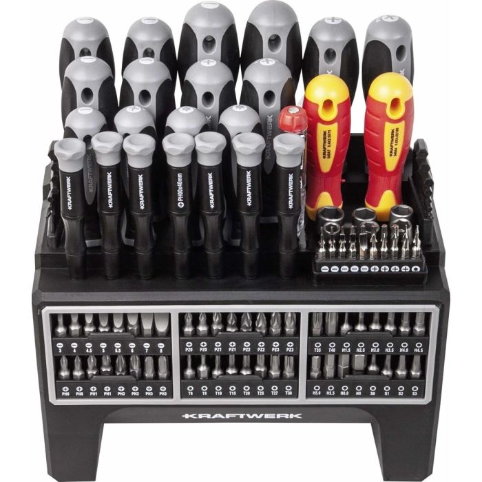 Kraftwerk 305.306.114 Zestaw wkrętak&oacute;w 114 element&oacute;w