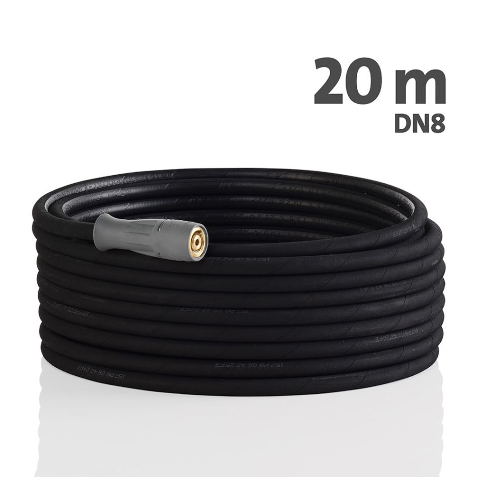 Kränzle Akcesoria 41083 Wąż HD czarny 20 metrów