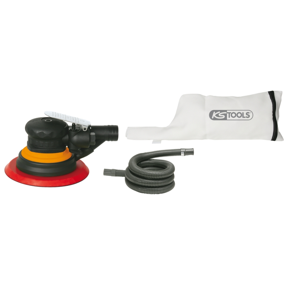KS Tools 515.3061 Pneumatyczna szlifierka mimośrodowa 150 mm z odsysaniem pyłu