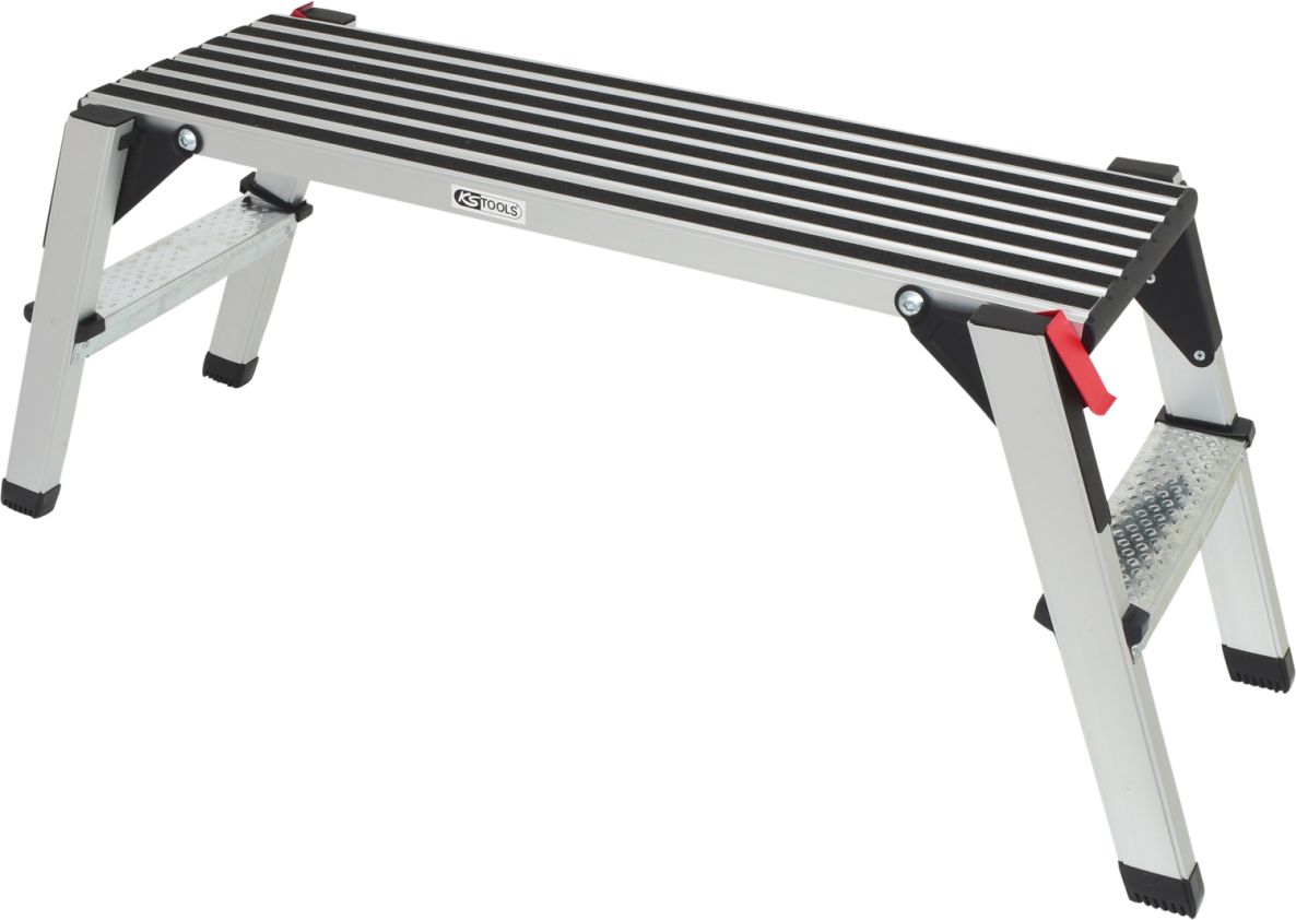 KS Tools 800.0960 Aluminiowa platforma bezpieczeństwa, 1270x446x495 mm