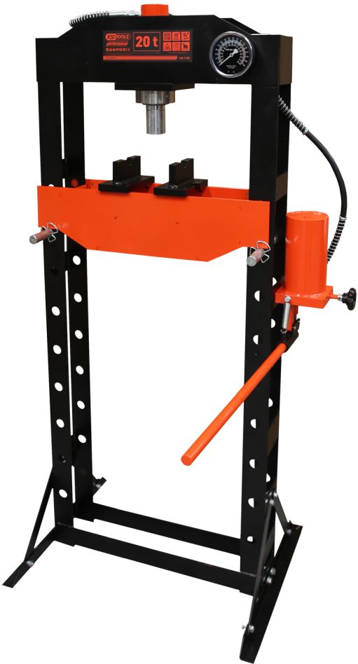 KS Tools 160.1150 wydajność Hydrauliczna prasa warsztatowa, 20000 kg