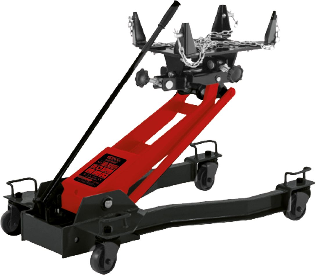 KS Tools 160.1335 wydajność Hydrauliczny podnośnik skrzyni bieg&oacute;w z teleskopową płytą montażową 1,5 t