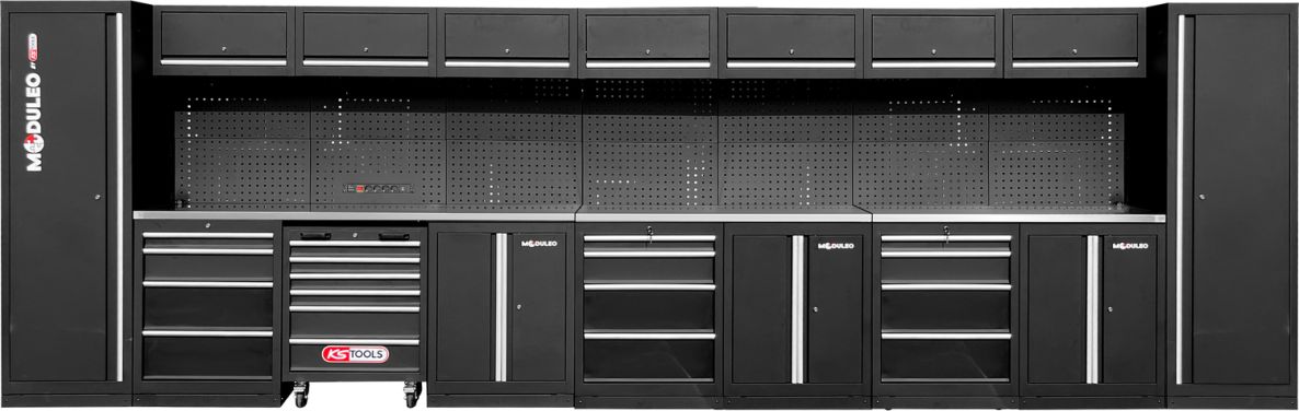 KS Tools 866.6270 System szaf warsztatowych prostych 5960 x 500 mm Wersja 2