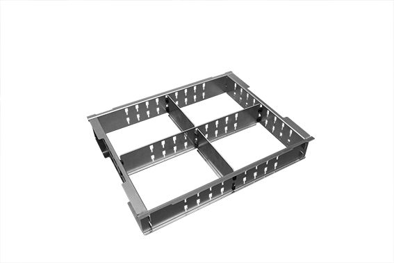 L-Boxx 1000010150 Zestaw metalowych ścianek działowych L-BOXX 102 4F BSS
