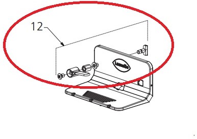 Lamello 251046 KOMPLETNY ZACISK DO OGRANICZNIKA KĄTOWEGO ZETA/TOP 21
