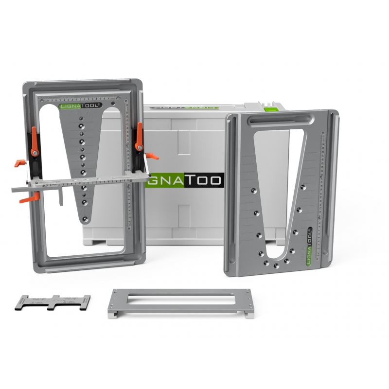 Lignatool LTA1043 LT120SR Zestaw standardowych przyrządów do frezowania na jaskółczy ogon
