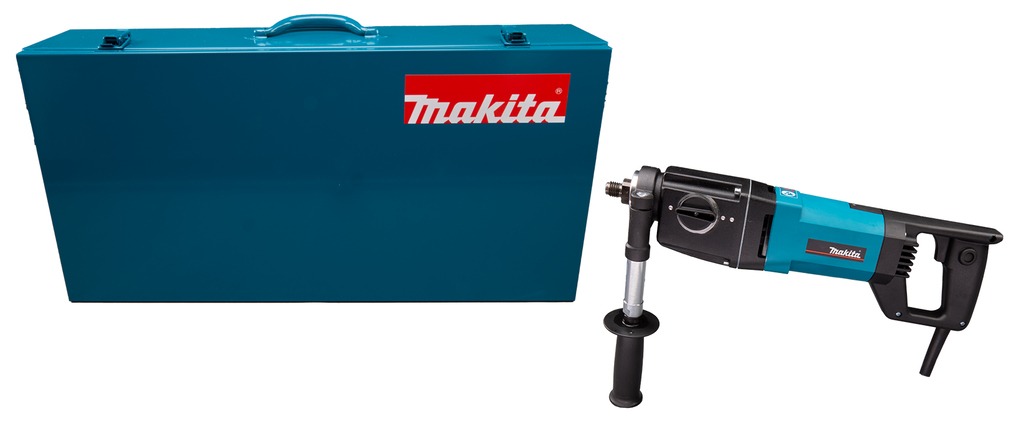 Makita DBM130 Wiertarka diamentowa do wiercenia na sucho, 230 V, M18 x 2,5 mm, 1700 W, w walizce