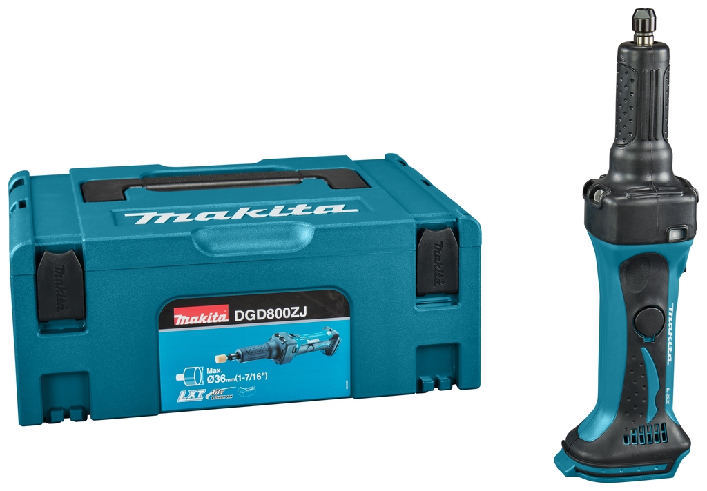 Makita DGD800ZJ Szlifierka prosta 18 Volt bez baterii i ładowarki