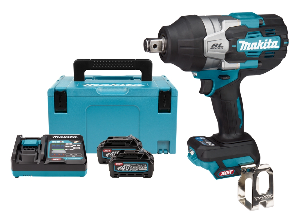 Makita TW001GD201 Klucz udarowy 3/4" 1800Nm 40 Volt Max 2.5Ah Li-Ion w Makpac