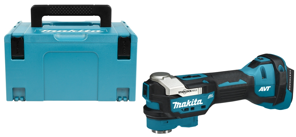 Makita DTM52ZJ Narzędzie wielofunkcyjne Starlock Max 18V bez akumulatorów i ładowarki w Makpac