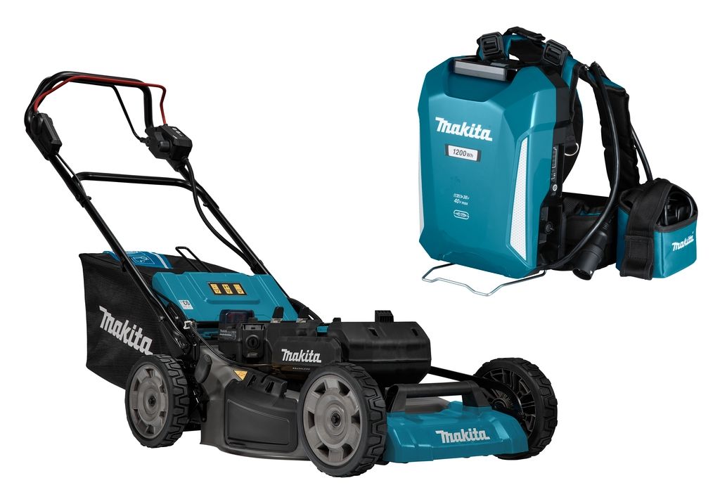 Makita LM001CX5 kosiarka akumulatorowa 36 V typ złącza + plecak PDC1200