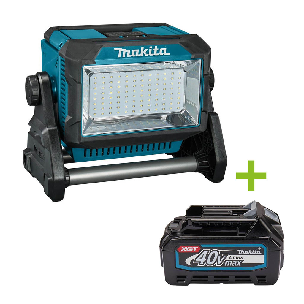 Makita DEAML009G Lampa budowlana led XGT 40V Max z filtrem świetlnym bez baterii i ładowarki