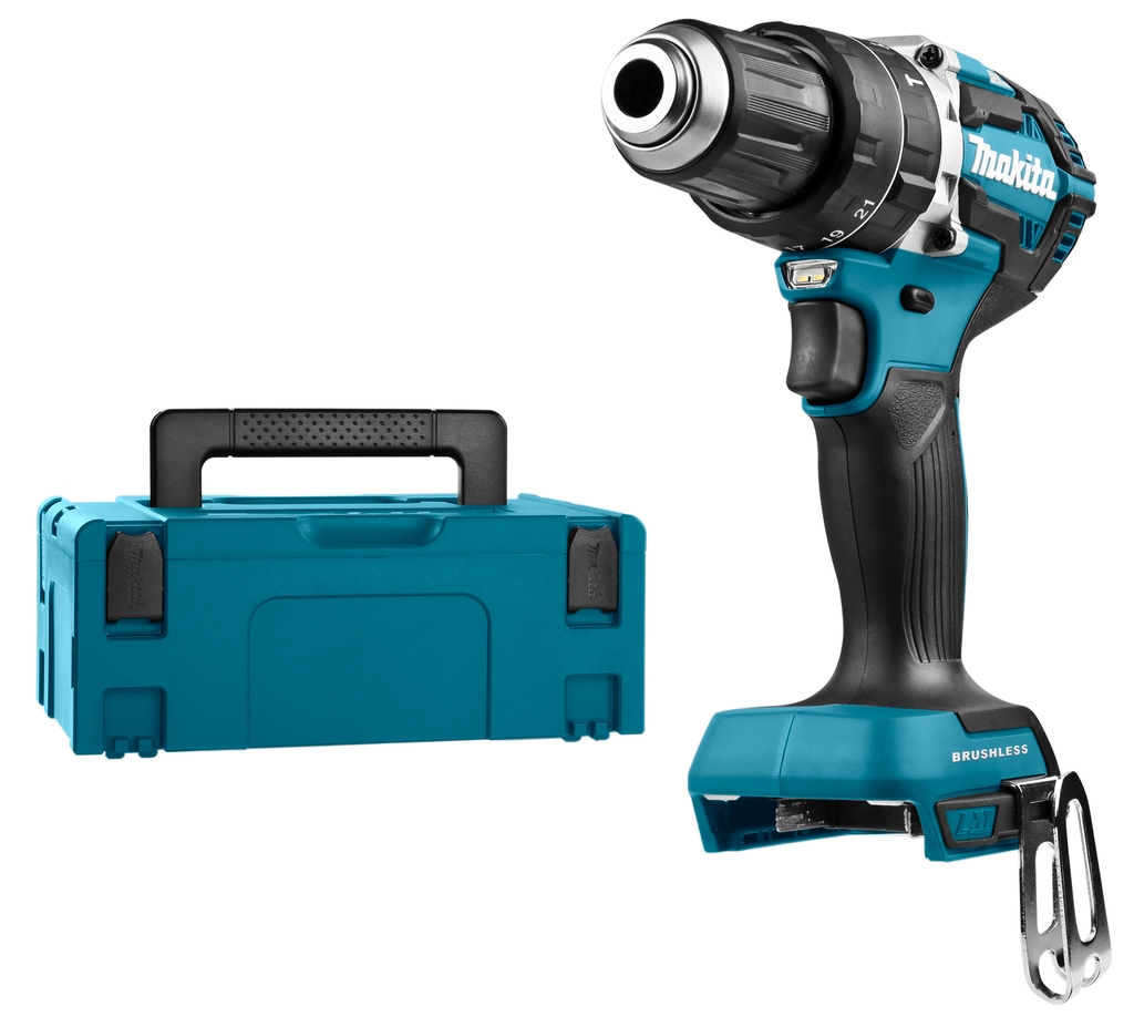 Makita DHP484ZJ Akumulatorowa wiertarka udarowa 18V bez akumulatorów i ładowarki