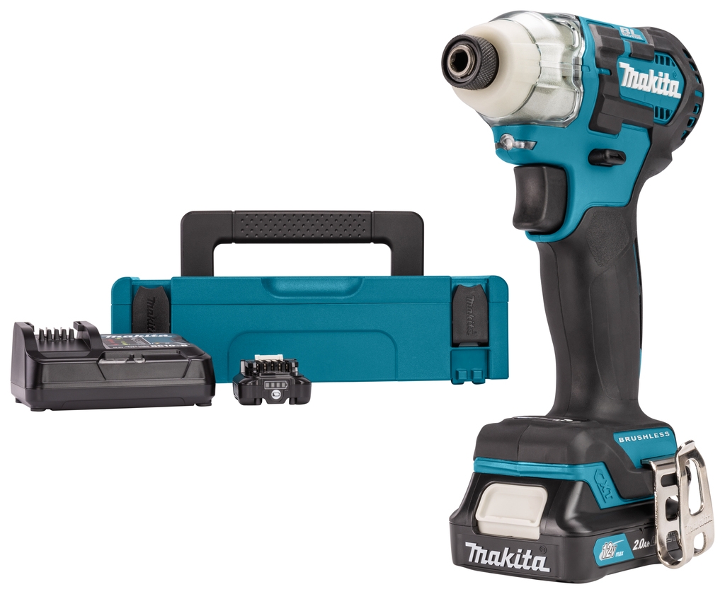 Makita TD111DSAJ Wkrętarka udarowa 10,8V 2,0Ah Li-ion bezszczotkowa w obudowie Makpac