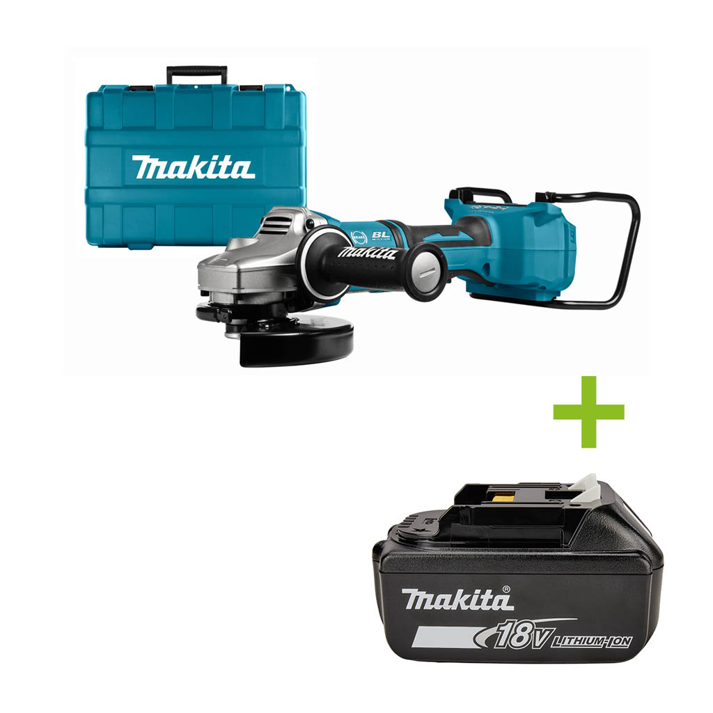 Makita DGA700ZKX1 2 x 18V Szlifierka kątowa 180 mm bez baterii i ładowarki