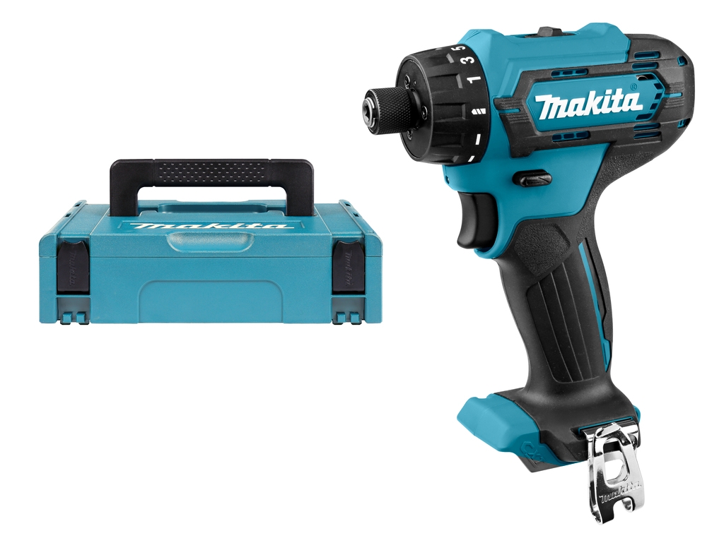 Makita DF033DZJ Wiertarko-wkrętarka 12 V Max bez akumulatorów i ładowarki w Makpac