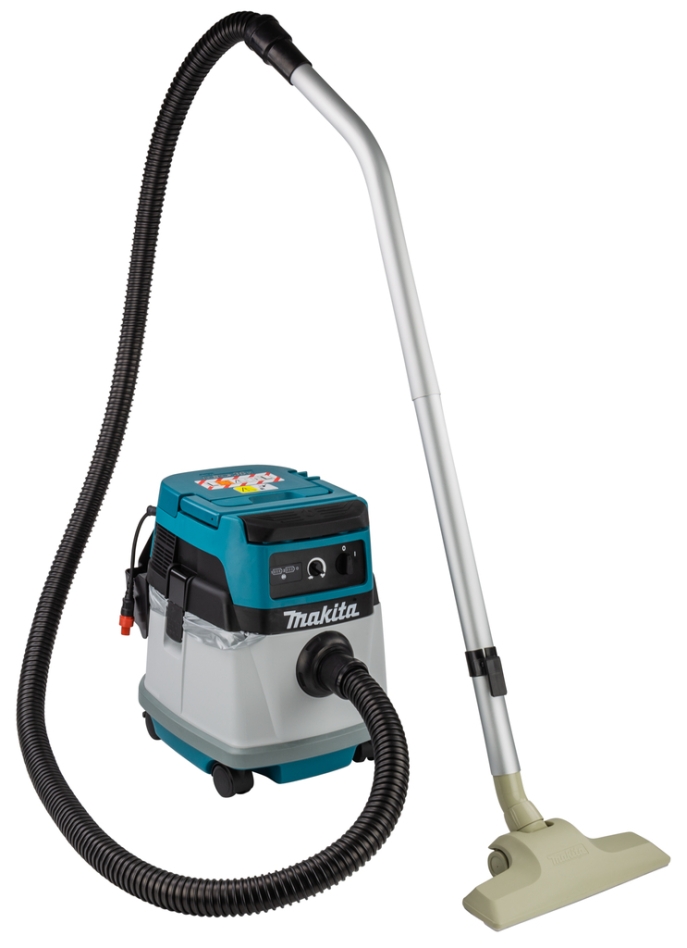 Makita DVC150LZ Odkurzacz hybrydowy 230V/2x18V bez baterii i ładowarki dla usług rynku sprzątającego + 5 lat gwarancji sprzedawcy!