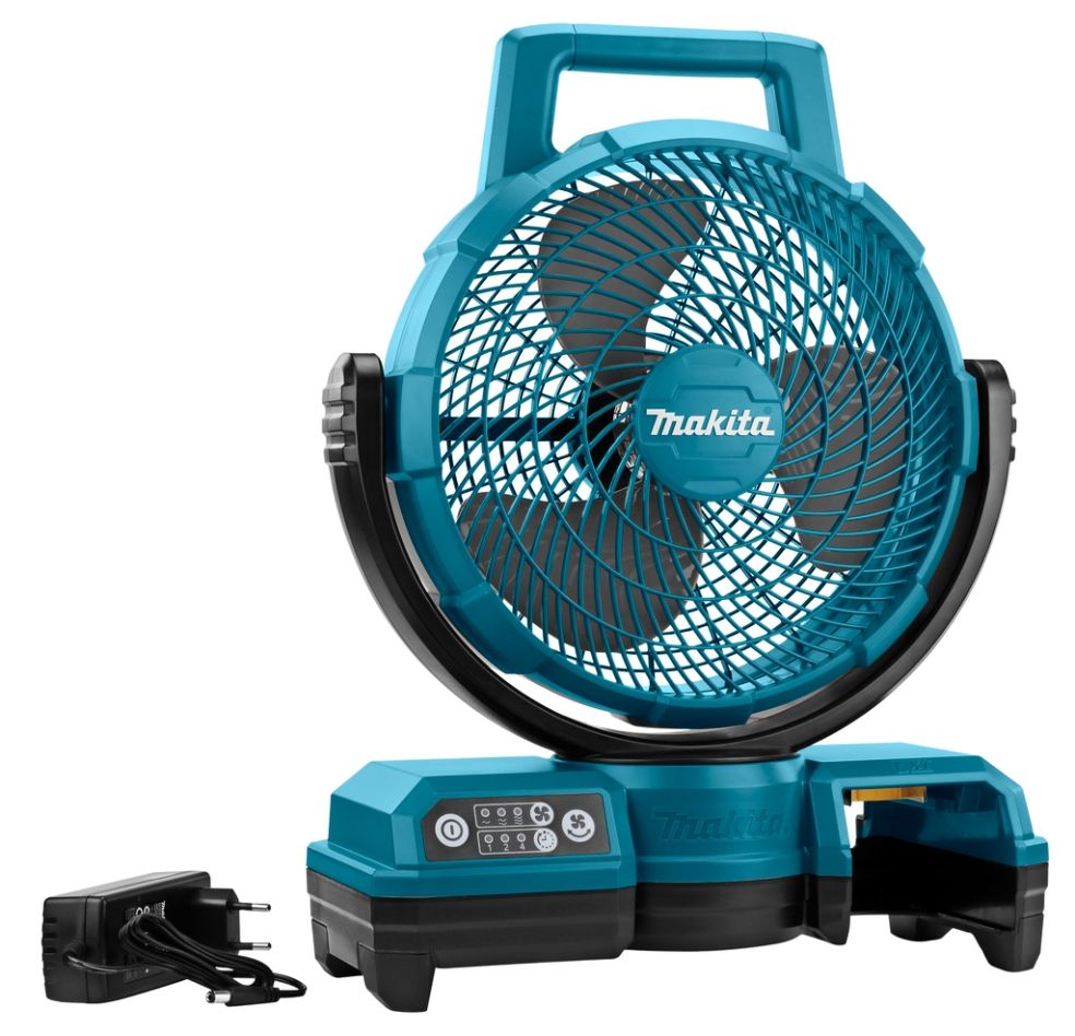 Makita DCF203Z Wentylator 14,4-18 V z funkcją automatycznej oscylacji bez baterii i ładowarki