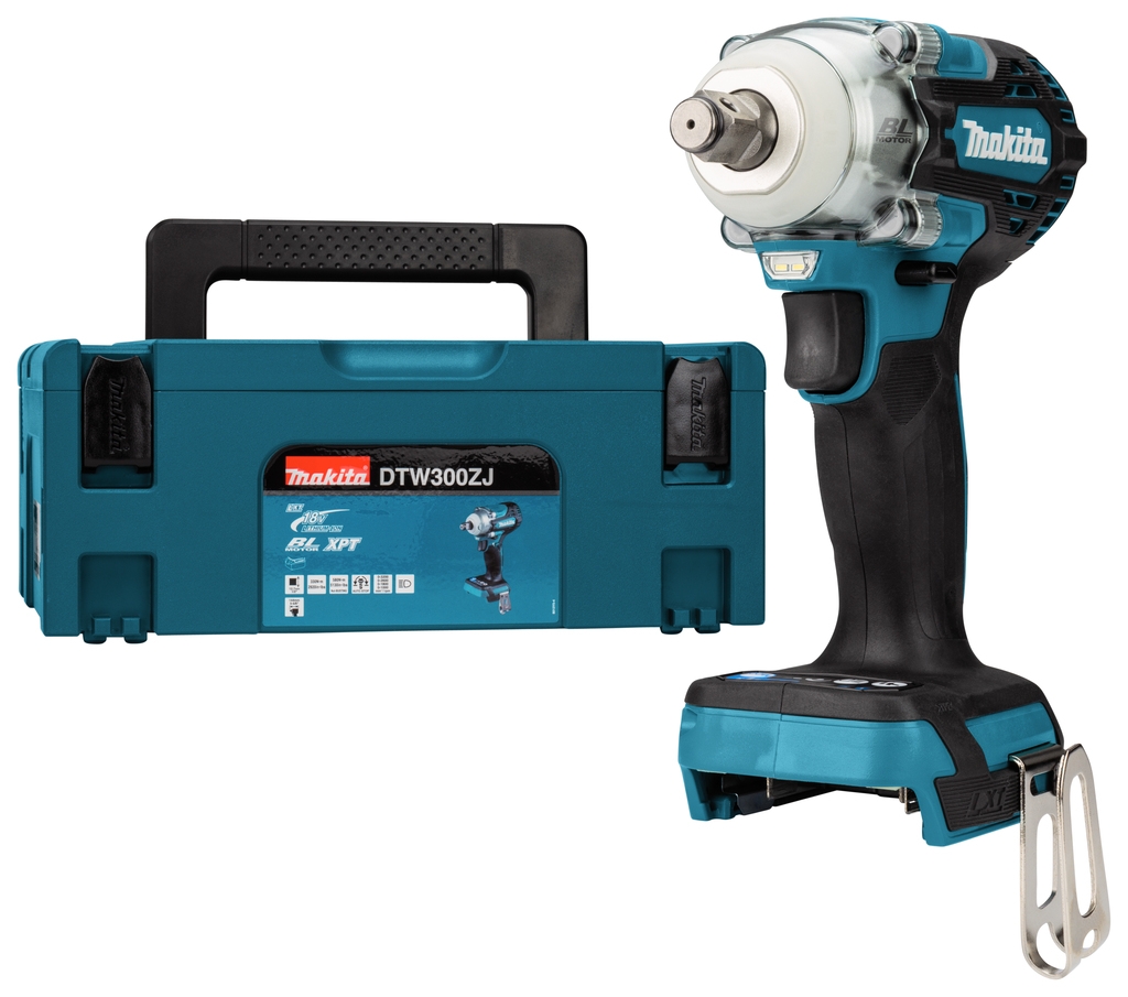 Makita DTW300ZJ Klucz udarowy 1/2" 330Nm 18 Volt bez baterii i ładowarki