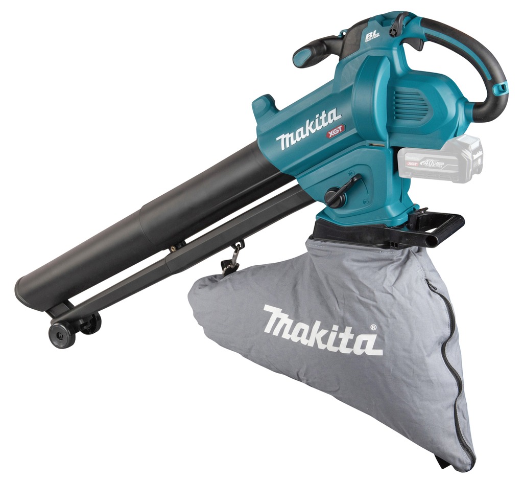 Makita UB005GZ Akumulatorowa dmuchawa do liści/odkurzacz XGT 40V Max 210 m&sup3;/h bez akumulatora i ładowarki w opakowaniu