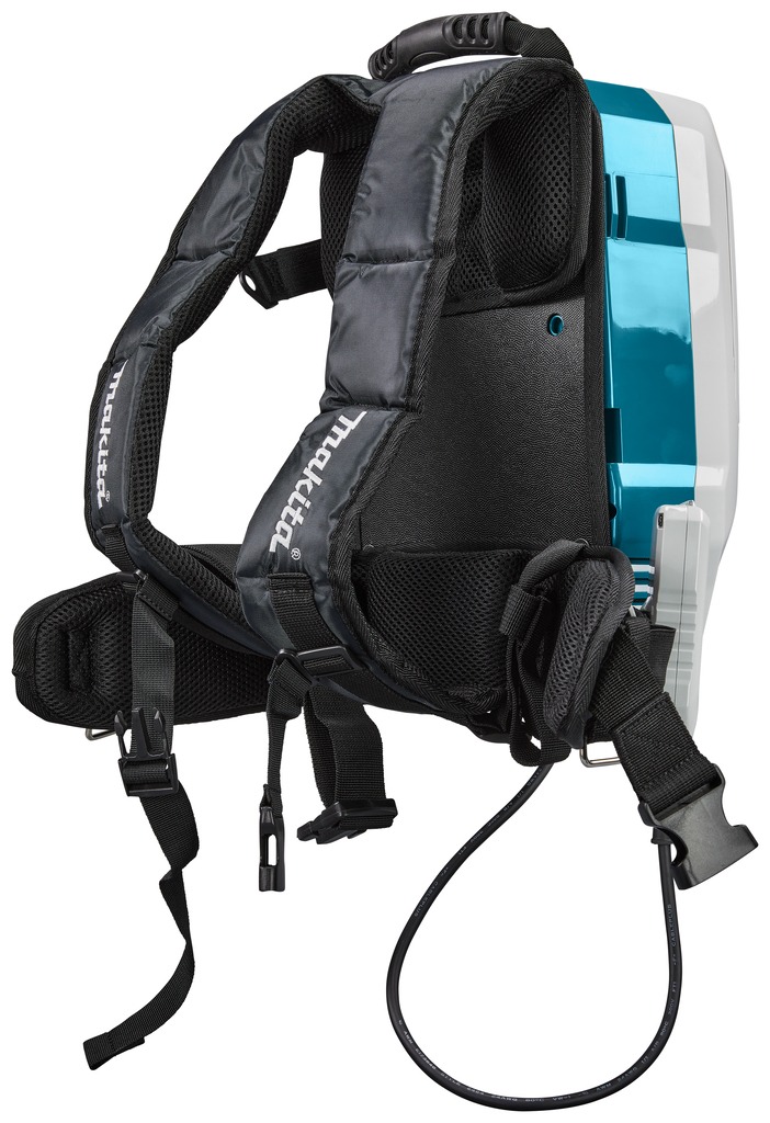 Makita VC008GU201 XGT 40 V Max Odkurzacz akumulatorowy 36V 180mbar 2400l/min z 2x4Ah i szybką ładowarką w pudełku