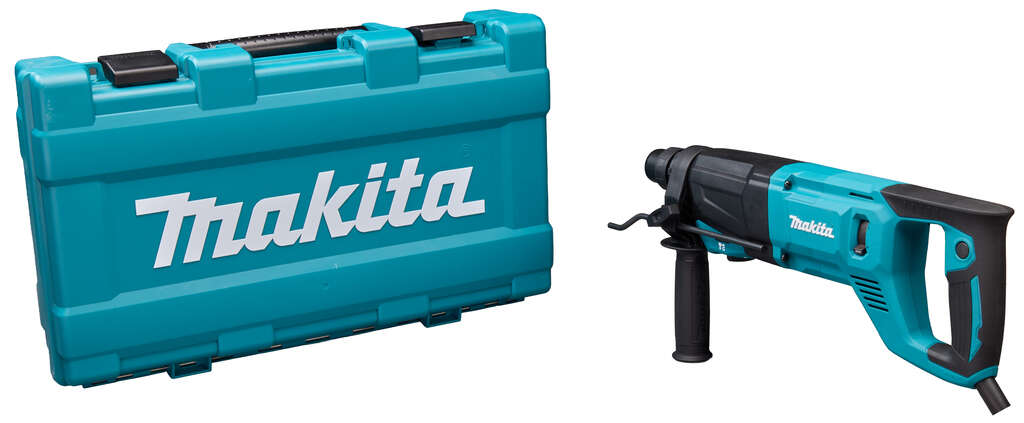 Makita HR2680 Młotek wielofunkcyjny z uchwytem typu D, 230 V, w walizce