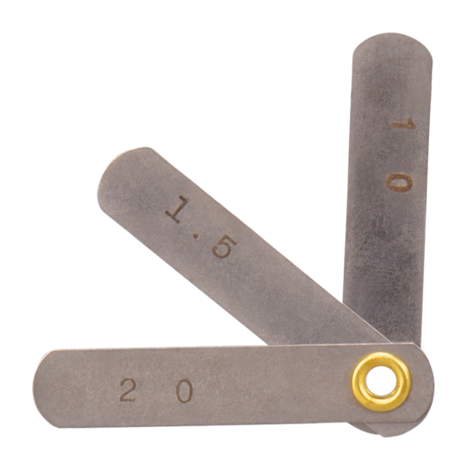 Makita Akcesoria 762007-1 Sprawdzian nastawczy 1,0 / 1,5 / 2,0 mm