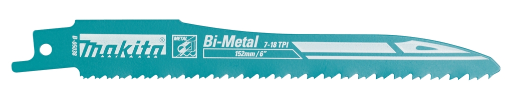 Makita Akcesoria B-05038 Brzeszczot do piły szablastej Progressive 152MM Metal 5 sztuk