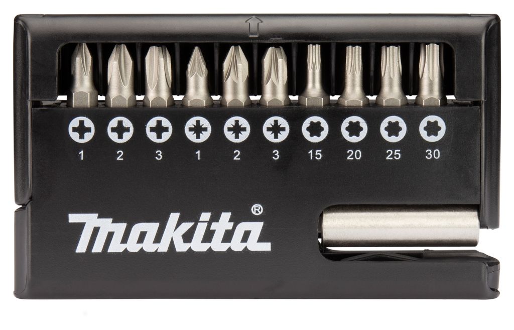 Makita Akcesoria D-30651 Zestaw bitów 11-częściowy