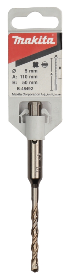 Makita Akcesoria B-46492 Wiertło P2S SDS-PLUS 5x110 mm