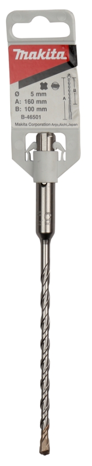 Makita Akcesoria B-46501 P2S SDS-PLUS wiertło 5x160mm
