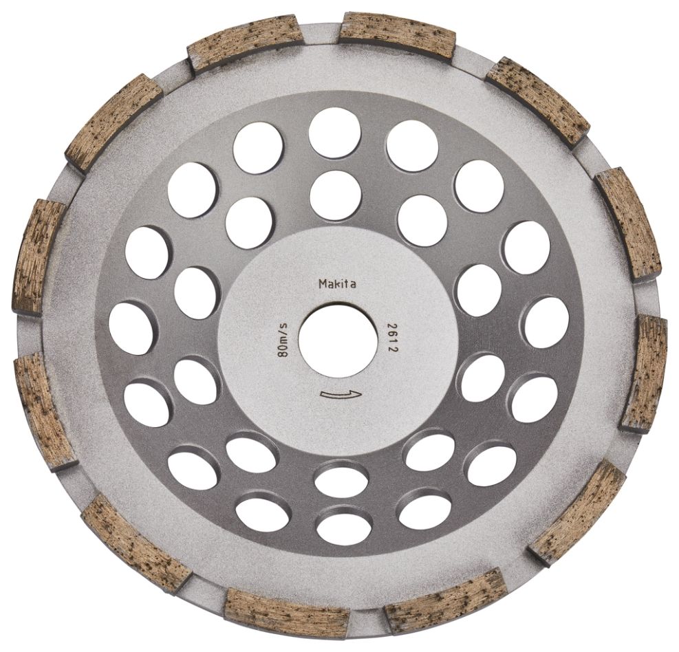 Makita Akcesoria B-48636 Diamentowa tarcza miseczkowa szybka typ jednorzędowy 180X22mm