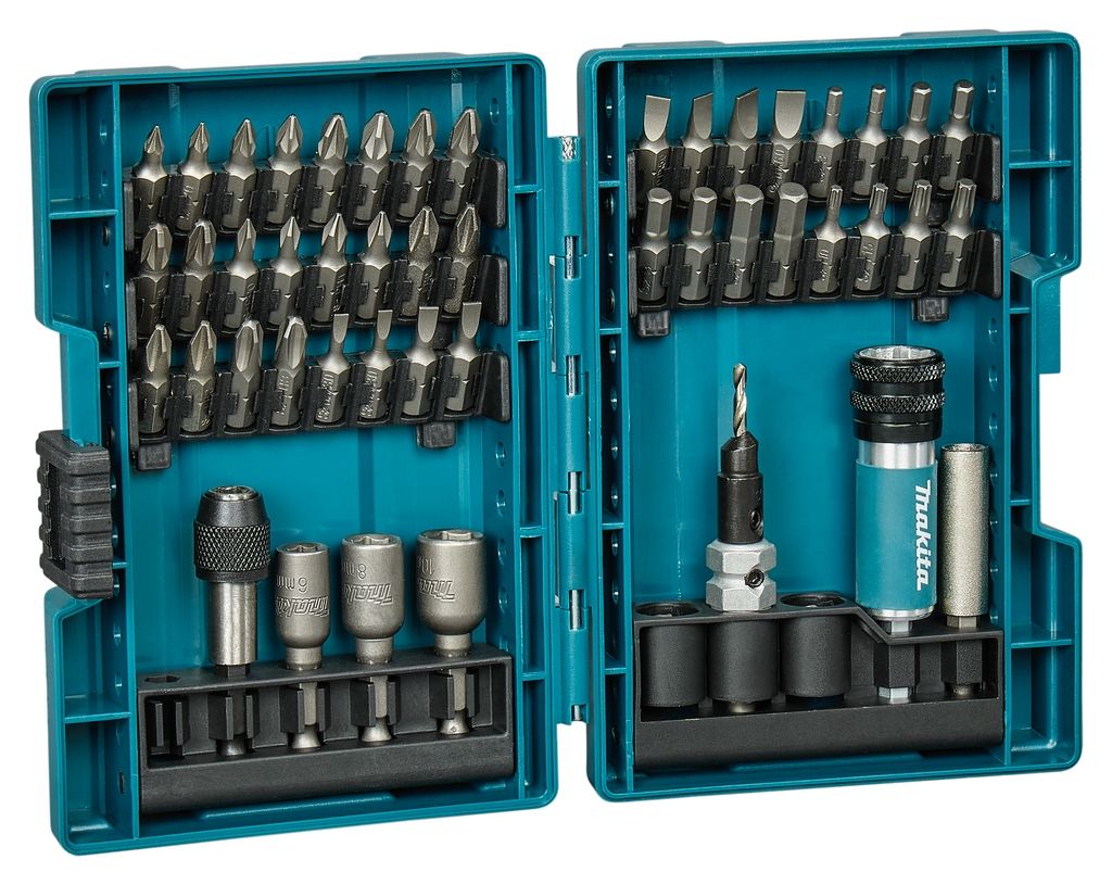 Makita Akcesoria D-73461 Quad Driver 47-częściowy zestaw wierteł/wkrętów
