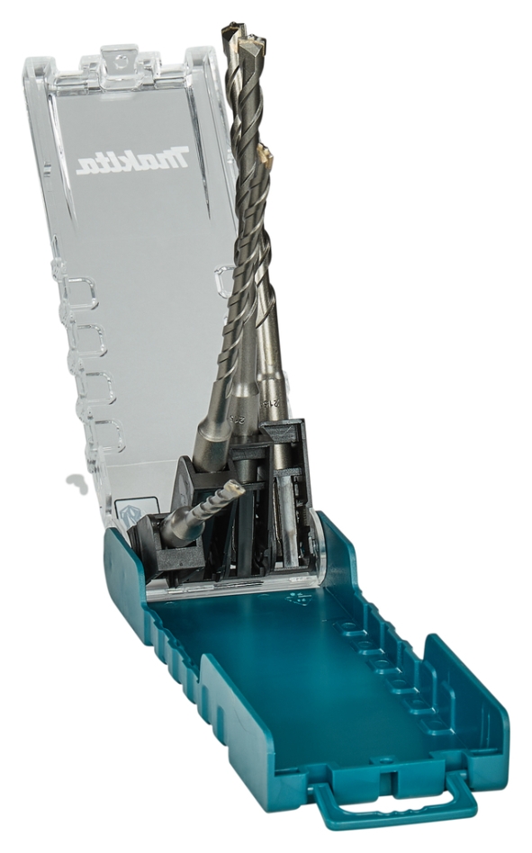 Makita Akcesoria E-13596 B2S: 4-częściowy zestaw wierteł do betonu SDS-Plus