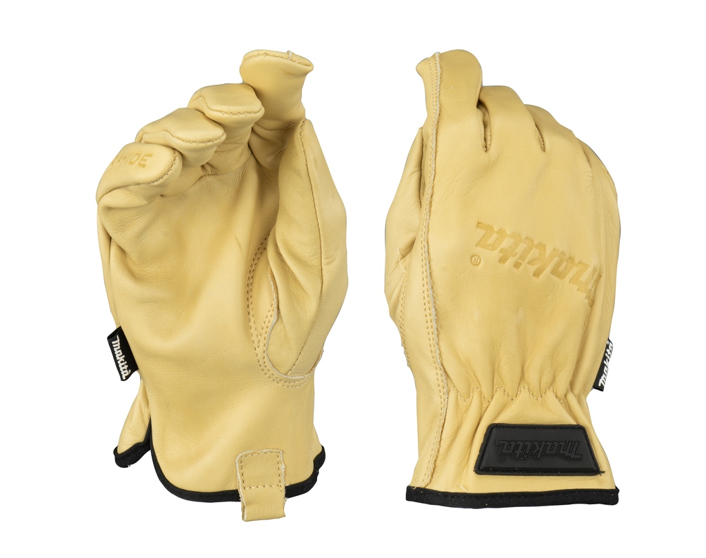 Makita Akcesoria P-84626 Skórzane rękawice robocze rozmiar M