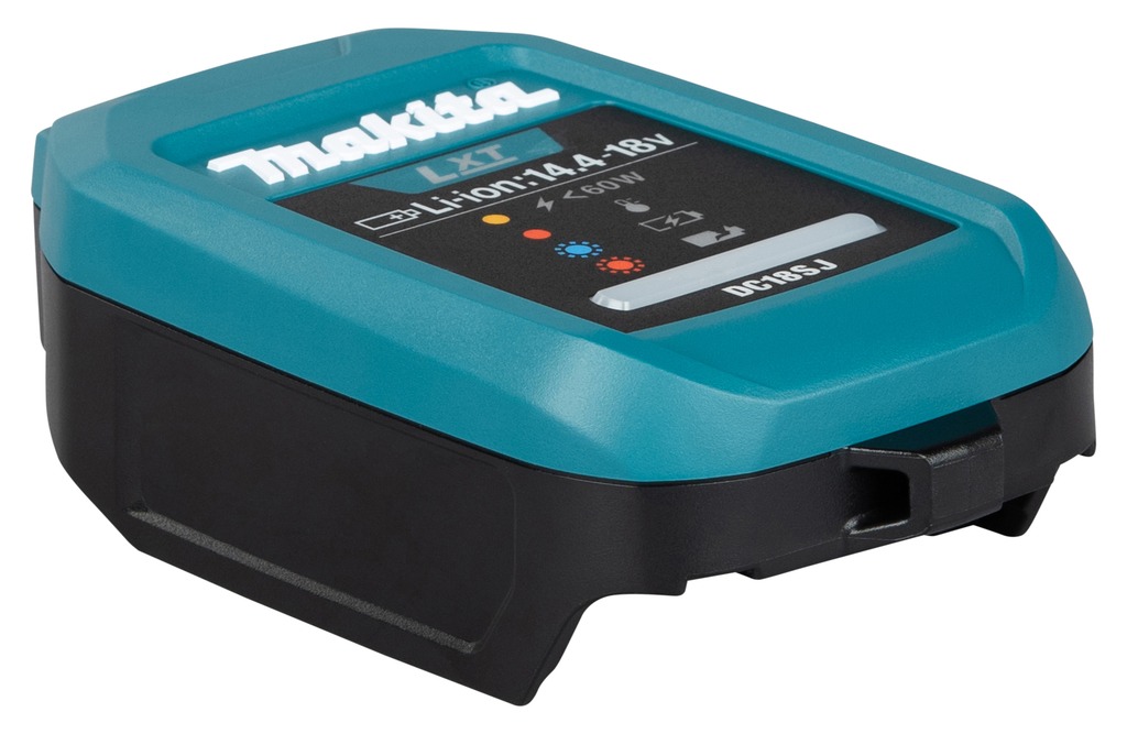 Makita Akcesoria 1915T9-4 LXT DC18SJ Kompaktowa ładowarka USB-C do akumulator&oacute;w LXT 14,4 V i 18 V