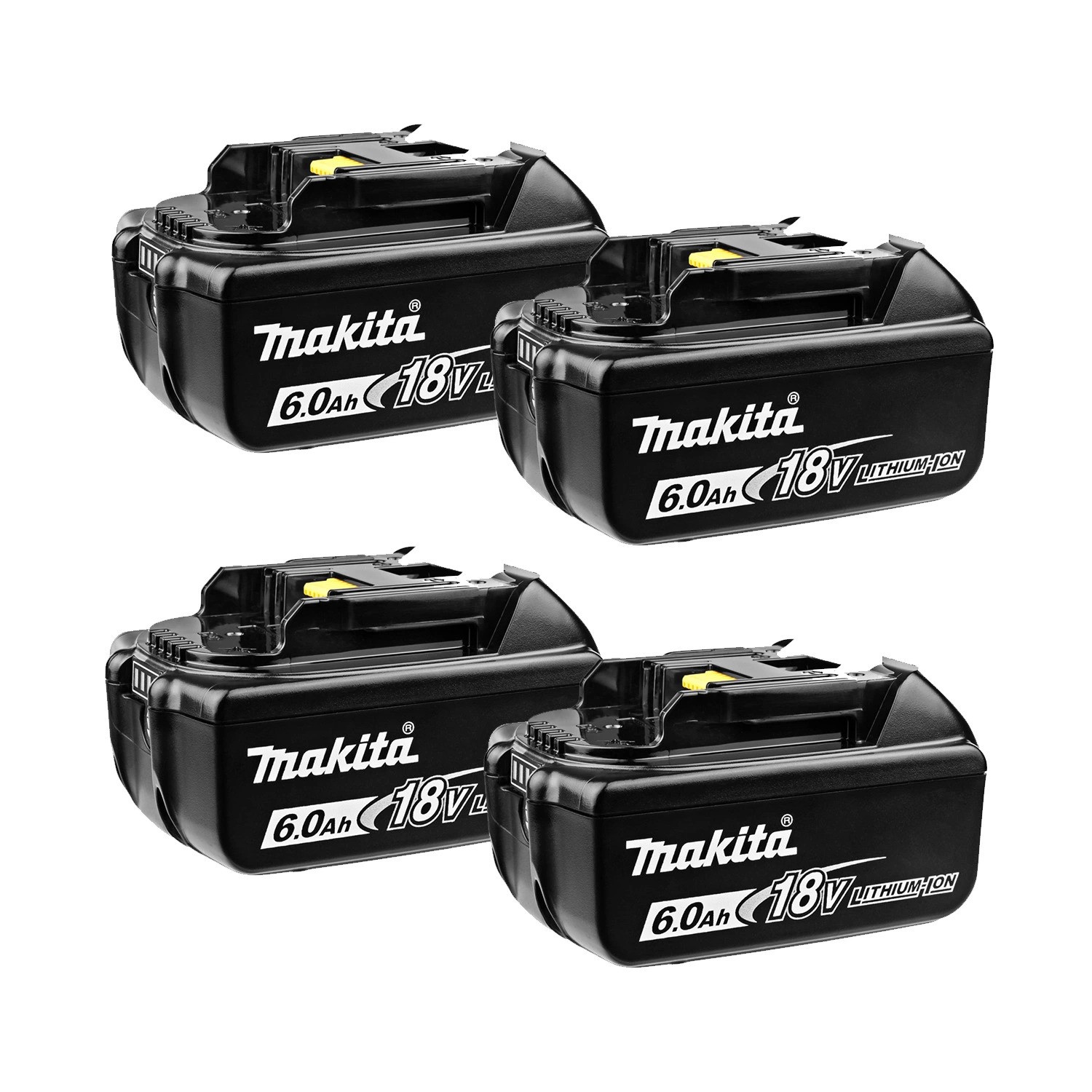 Makita Akcesoria BL1860BQUARTET 4 x akumulator 18 V 6.0 AH Li-ion