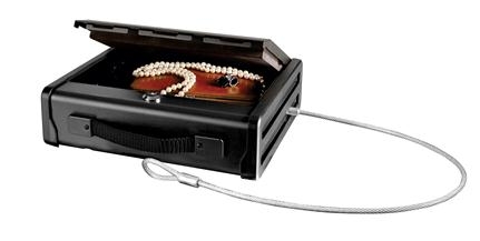 Masterlock PP1KML Sejf kompaktowy ze stalową linką 3,45L