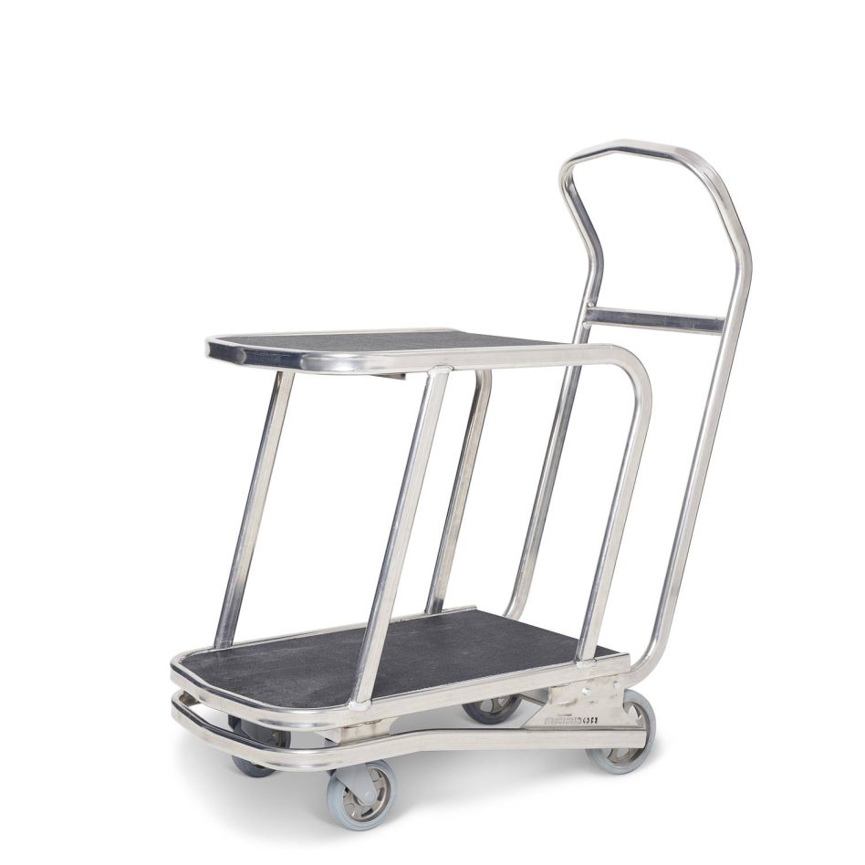 Matador 17774 M-REBEL 400S-2P Standard - Aluminiowy wózek platformowy z 2 płaskimi platformami