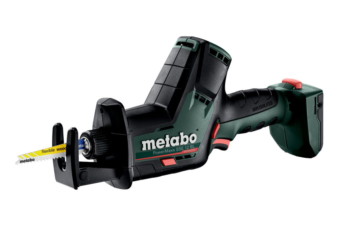 Metabo 602322890 PowerMaxx SSE 12 BL akumulatorowa pilarka wgłębna 18V bez akumulatora i ładowarki w pudełku