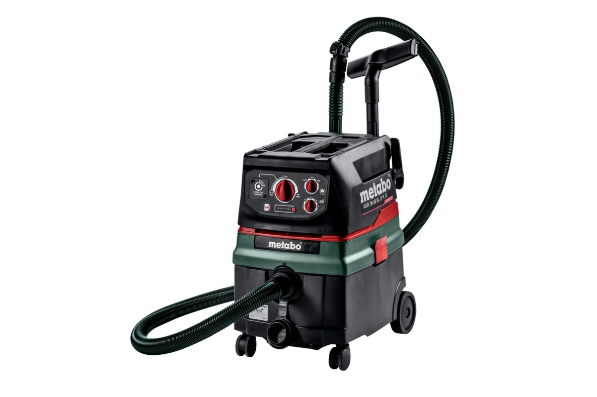 Metabo 602046850 ASR 36-18 BL 25 M SC Accu Odkurzacz uniwersalny 36V bez baterii i ładowarki