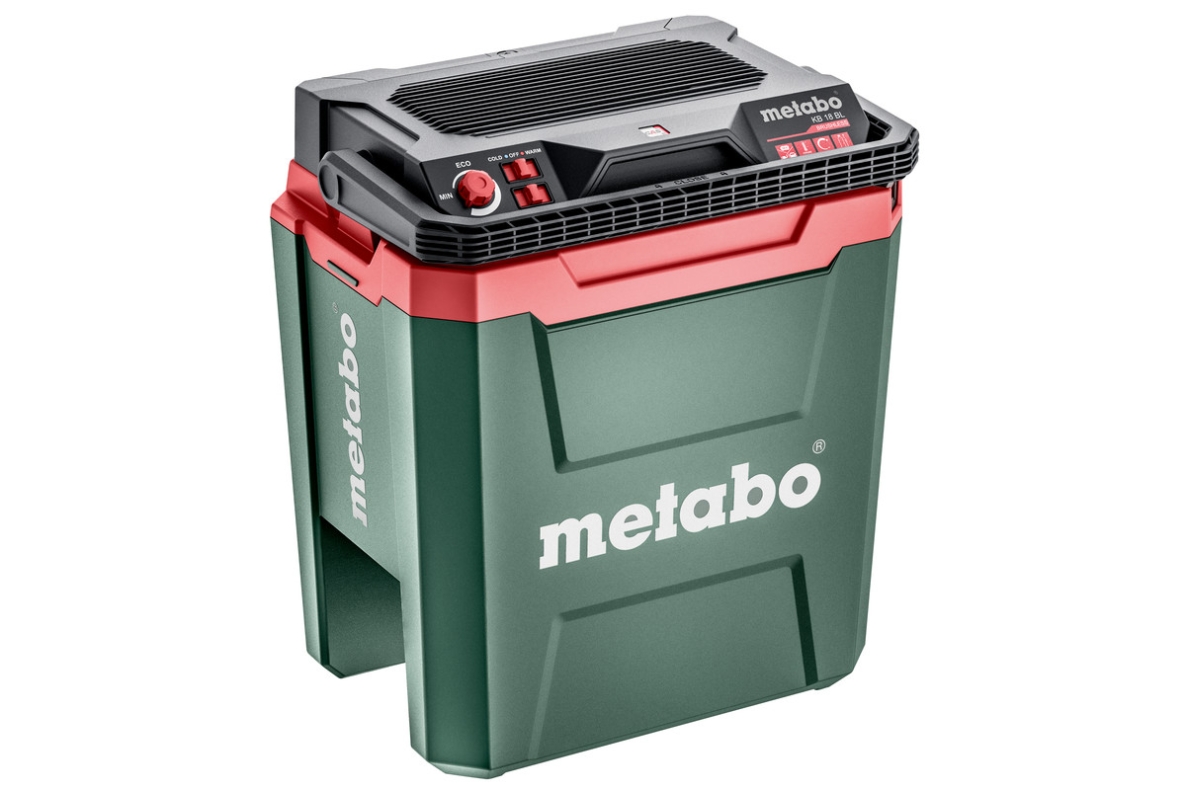 Metabo 600791850 Chłodziarka akumulatorowa KB 18 BL z funkcją grzania 18V bez akumulator&oacute;w i ładowarki w pudełku Metabox 600791850