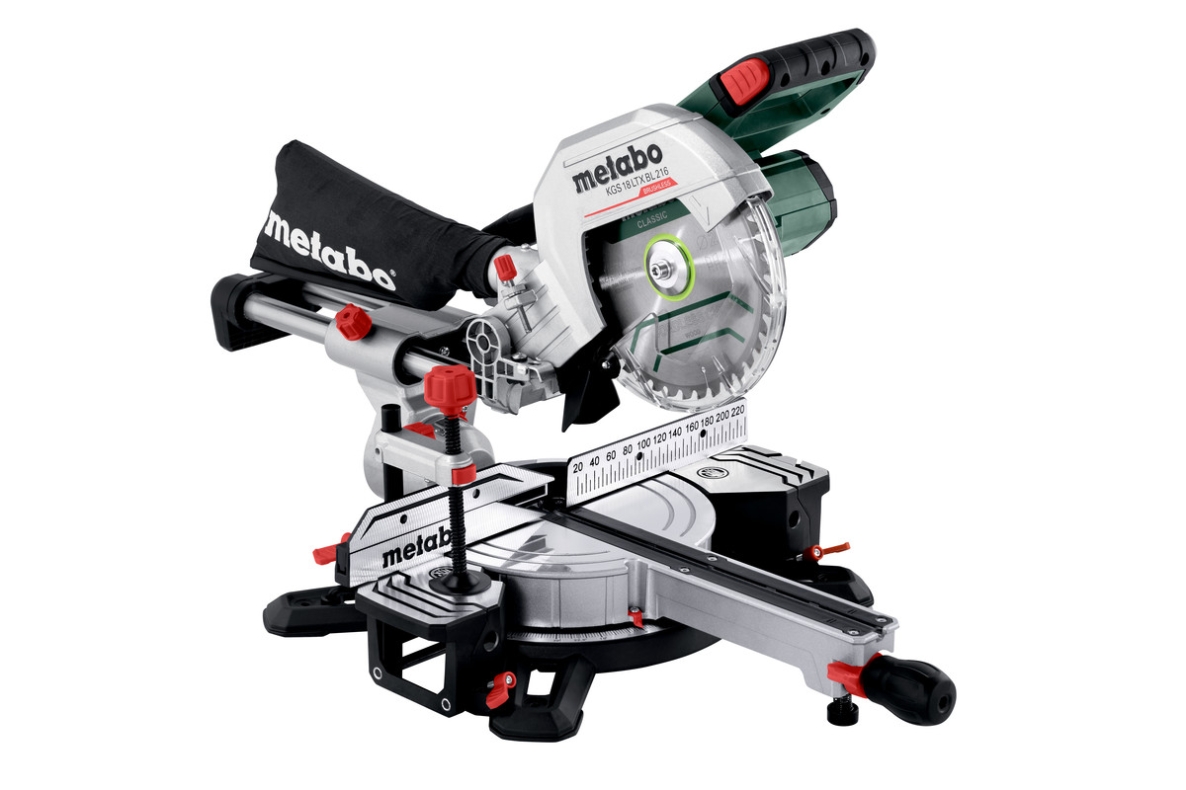 Metabo 614216850 KGS 18 LTX BL 216 Accu przecinarka 216mm 18V bez akumulatorów i ładowarki