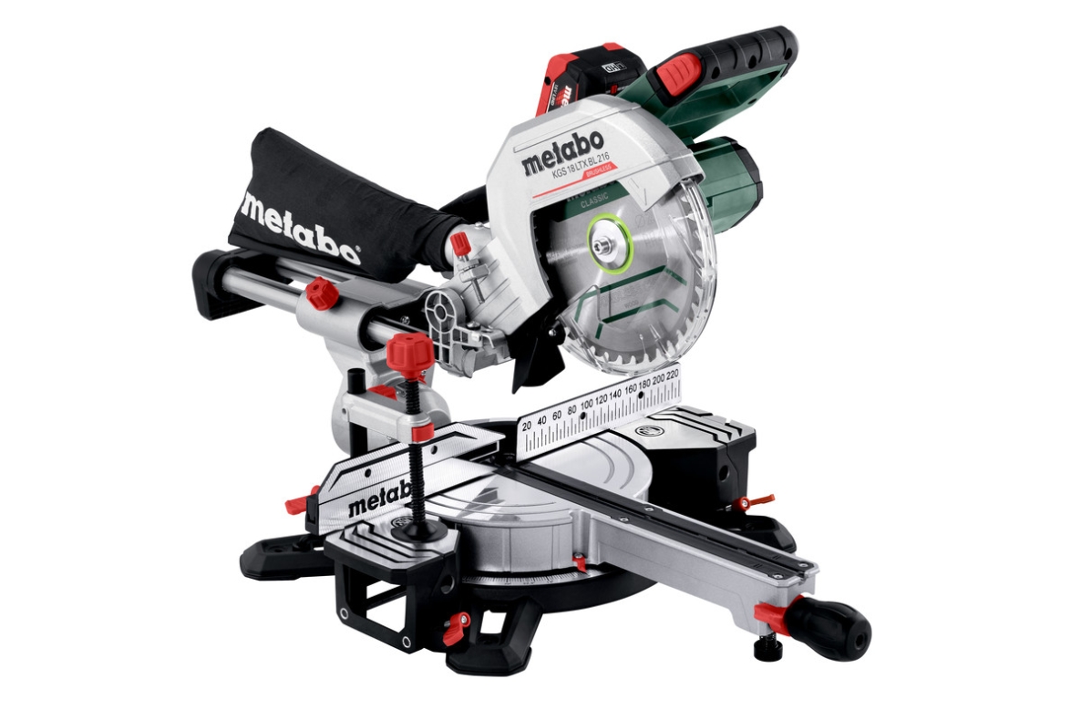 Metabo 614216810 KGS 18 LTX BL 216 Accu przecinarka 216mm 18V 8.0Ah LiHD