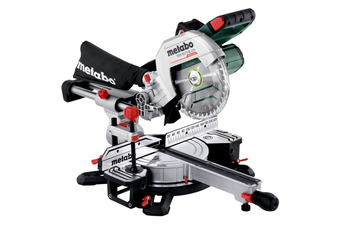 Metabo 614216920 KGS 18 LTX BL 216 Accu przecinarka 216mm 18V 4.0Ah Li-Ion