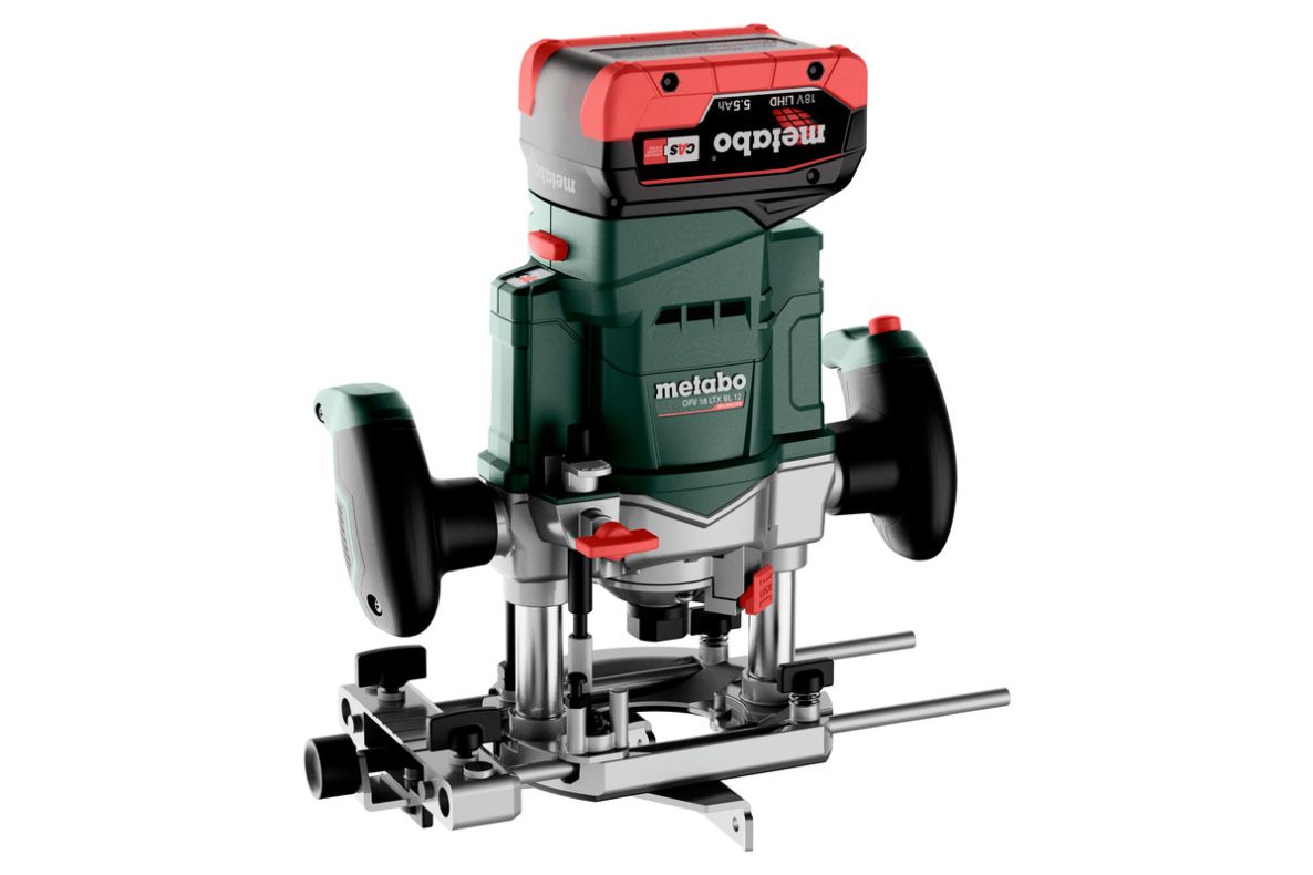Metabo 601743660 OFV 18 LTX BL 12 Accu router 18V 2x5.5Ah w metaBOX 340