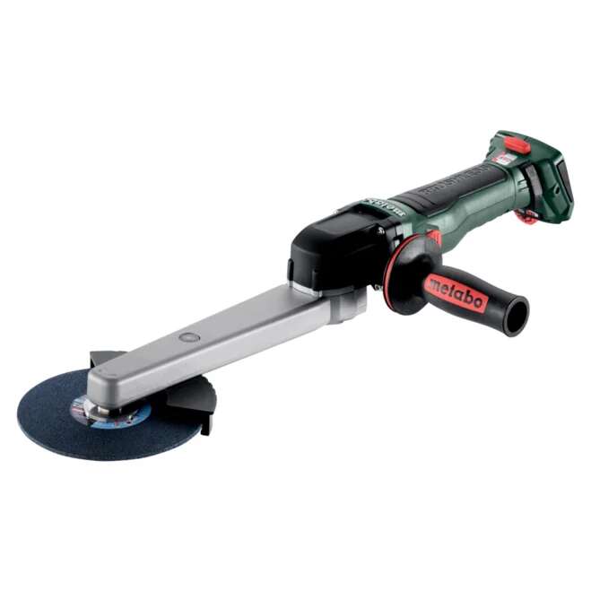 Metabo 601765840 Szlifierka kątowa KNSVB 18 LTX BL 150 Accu Indoor 18V bez akumulatora i ładowarki w metaBOXie