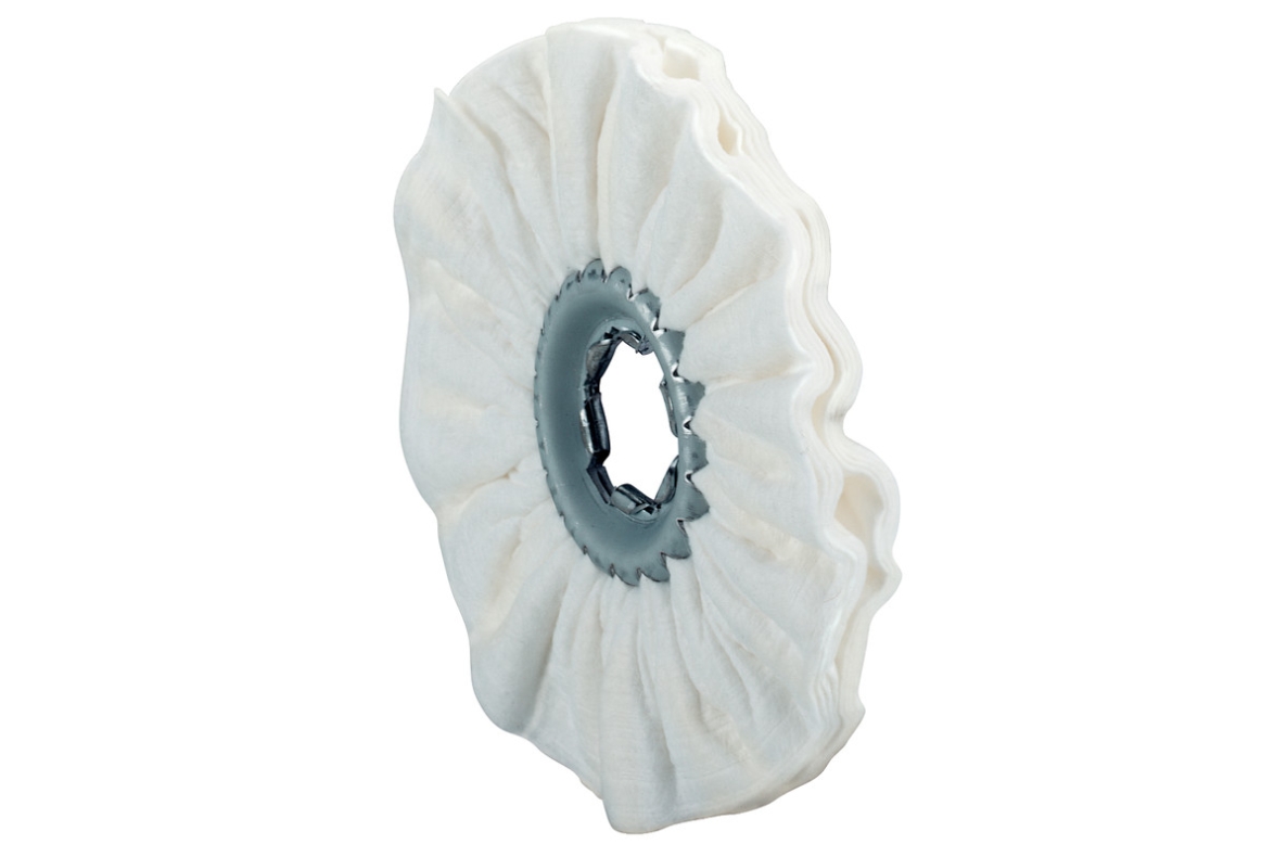 Metabo Akcesoria 623509000 Pierścienie polerskie fizelinowe miękkie 100x10 mm 8 sztuk do SE12-115 i S18LTX