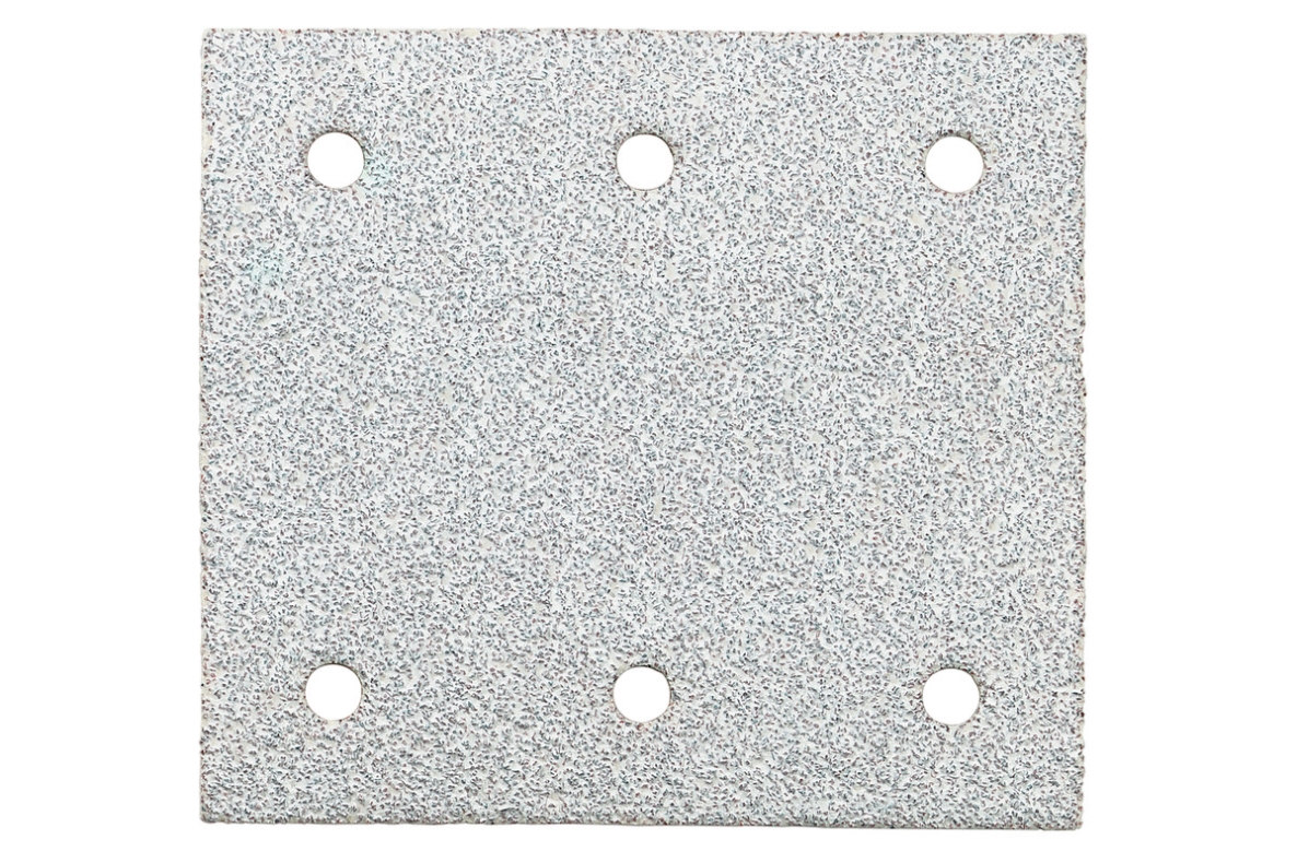 Metabo Akcesoria 625641000 10 samoprzylepnych arkuszy ściernych 115x103 mm, P 80, farba, SR